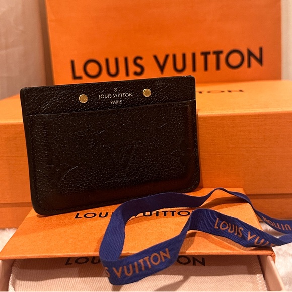 Louis Vuitton Accessories - 💯% Authentic Louis Vuitton Card Holder Monogram Empreinte ✨